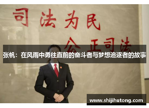 张帆：在风雨中勇往直前的奋斗者与梦想追逐者的故事